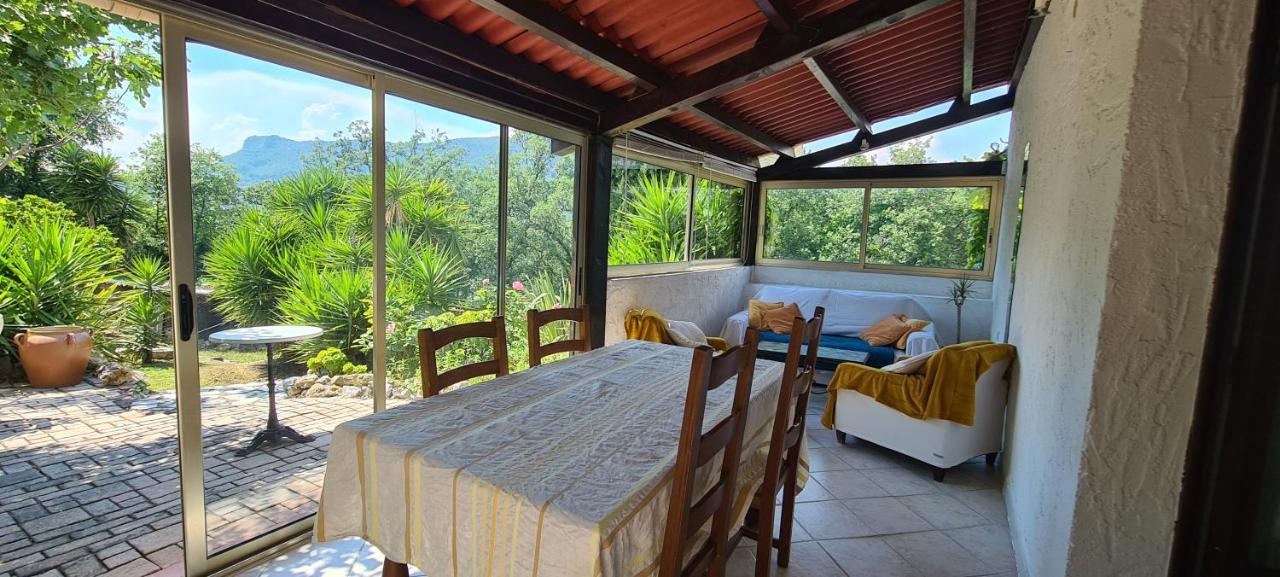 La Gaude Appart Jardin 6 Personnes Bagian luar foto